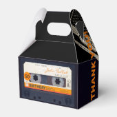 Retro Audiotape 50th Birthday Dank u GFB Bedankdoosjes (Achterkant)