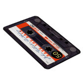 Retro Audiotape S 50e verjaardag Sparen de datum F Magneet (Rechterzijde)
