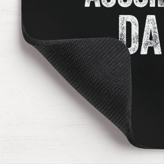 Retro Aussiedoodle Dad Papa Father's Day Aussie Do Muismat (Hoek)