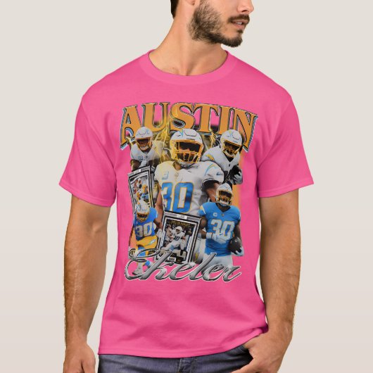 Retro Austin Ekeler T-shirt (Voorkant)