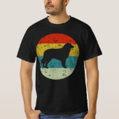 retro  Australian Shepherd T-shirt (Voorkant)