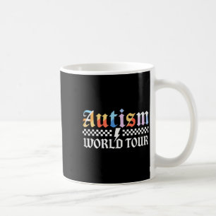 Retro Autism Wereldtournee Autism Awareness Maand Koffiemok