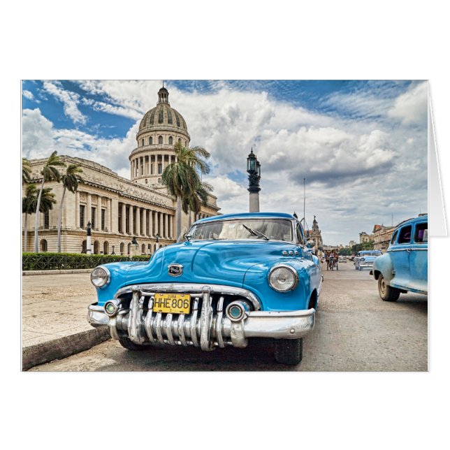 Retro-auto (Voorkant Horizontaal)