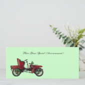 RETRO AUTO, AUTO-HERSTEL, groen (Staand voorkant)