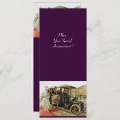 RETRO AUTO, AUTO RESTORATION 2, rode gele paars Aankondiging (Voorkant / Achterkant)