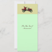 RETRO AUTO, AUTO RESTORATION 2, rood geel groen Aankondiging (Achterkant)