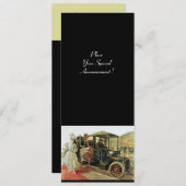 RETRO AUTO, AUTO RESTORATION 2, rood geel zwart Aankondiging (Voorkant / Achterkant)