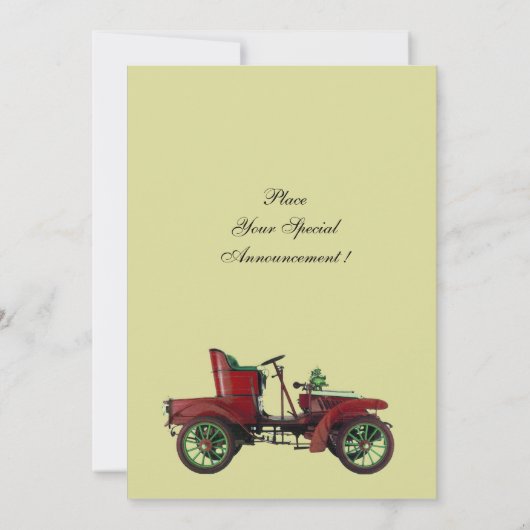 RETRO AUTO, AUTO-RETORATIE (Achterkant)