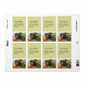 RETRO AUTO, AUTO RETORATIE 2 ETIKET (Full Sheet)