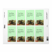 RETRO AUTO, AUTO RETORATIE 2 ETIKET (Full Sheet)