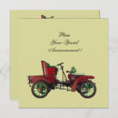 RETRO AUTO, AUTO-RETORATIE AANKONDIGING (Voorkant / Achterkant)