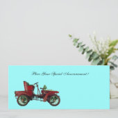RETRO AUTO, AUTO RETORATION, blauw (Staand voorkant)
