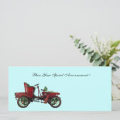 RETRO AUTO, AUTO RETORATION, blauw (Staand voorkant)