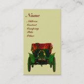 RETRO AUTO - AUTOMOTIEF VISITEKAARTJE (Voorkant)