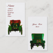 RETRO AUTO - AUTOMOTIEF VISITEKAARTJE (Voorkant / Achterkant)