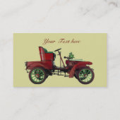 RETRO AUTO - AUTOMOTIEF VISITEKAARTJE (Achterkant)