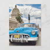 Retro-auto Briefkaart (Voorkant)