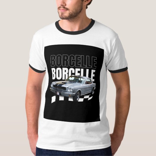 Retro auto-editie shirt (Voorkant)