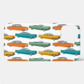Retro Auto Fifties Stijl Patroon Case-Mate iPhone Case (Achterkant (horizontaal))