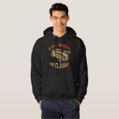 Retro Auto Gift, Funny Classic Car Lover Hoodie (Voorkant volledig)