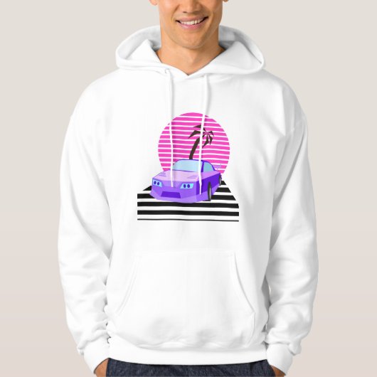 Retro Auto Hoodie (Voorkant)