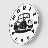 Retro auto klok (Hoek)