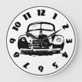 Retro auto klok (Voorkant)