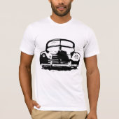 Retro auto Mannen T-shirt (Voorkant)