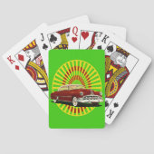 Retro-auto Pokerkaarten (Achterkant)