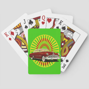 Retro-auto Pokerkaarten