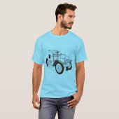 retro-auto t-shirt (Voorkant volledig)