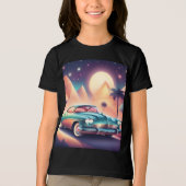 retro auto t-shirt ontwerp (Voorkant)