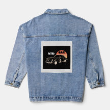 Retro auto vintage zonsondergang Grafische T-shirt