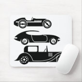  retro autocoupe en limo muismat (Met muis)