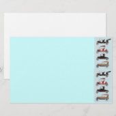 RETRO AUTO'S 2 ,AUTO RESTAURATIE grijs rood bruin Briefpapier (Voorkant / Achterkant)