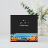 RETRO AUTO'S AANKONDIGING (Staand voorkant)