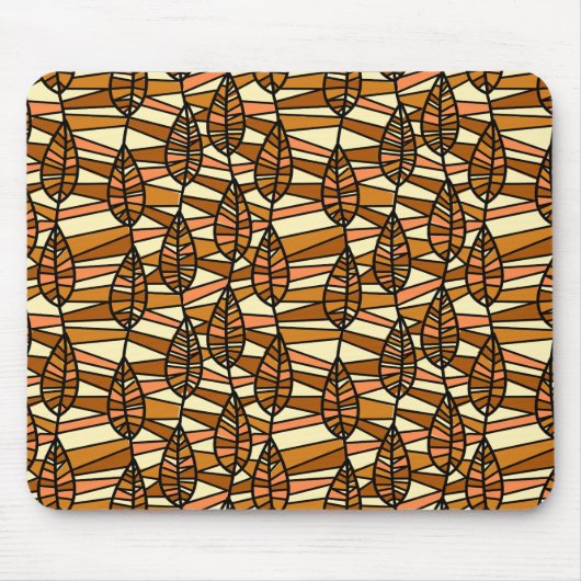 Retro Autumn Mousepad Muismat (Voorkant)