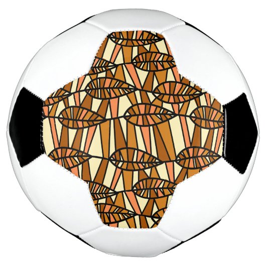 Retro Autumn Voetbal (Gedraaid)