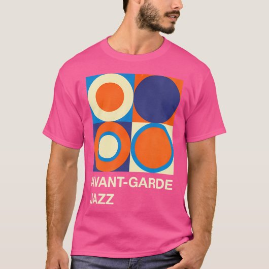 Retro Avant-Garde Jazz T-shirt (Voorkant)