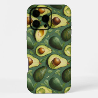 Retro Avocado Stoere iPhone 16 Pro Max Hoesje