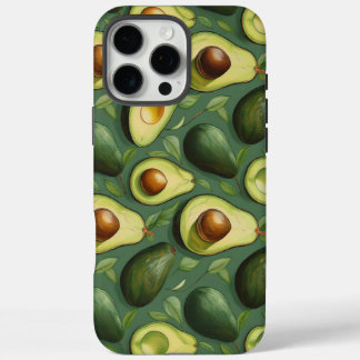 Retro Avocado Stoere iPhone 16 Pro Max Hoesje