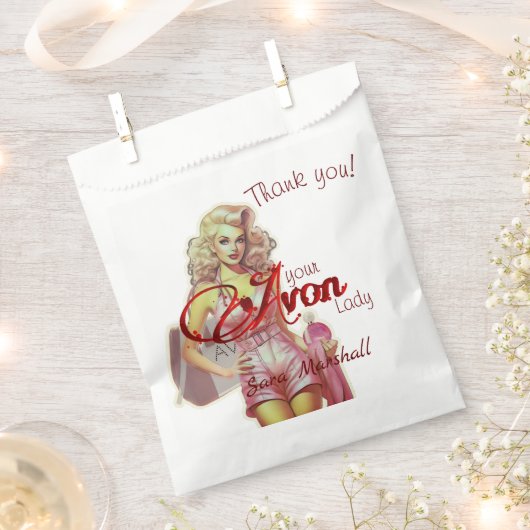 Retro Avon Dank u Bedankzakje (Geknipt)