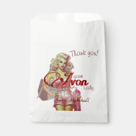 Retro Avon Dank u Bedankzakje