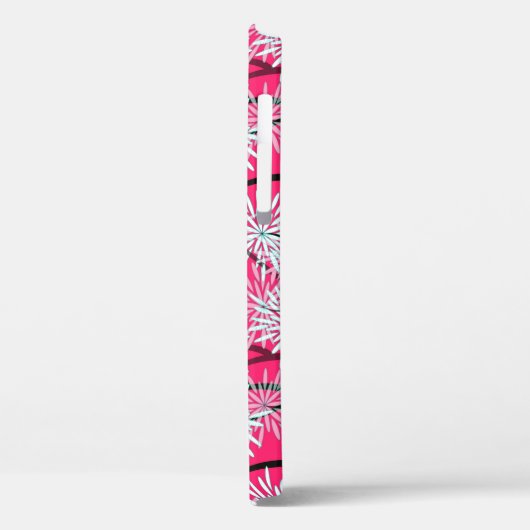 Retro Aziatisch bloemetjesbehang. Case-Mate iPhone Case (Achterkant / Links)