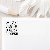 Retro-baanmodel,  Art Deco-Mode Etiket (Insitu)