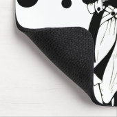 Retro-baanmodel,  Art Deco-Mode Muismat (Hoek)