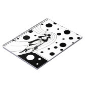 Retro-baanmodel,  Art Deco-Mode Notitieboek (Linkerzijde)