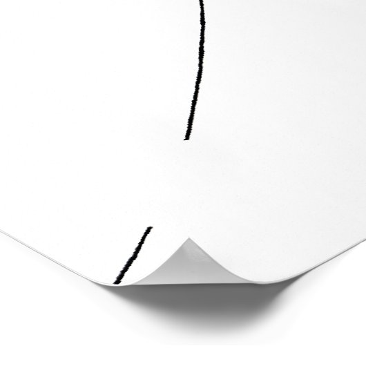 Retro-baanmodel,  Art Deco-Mode Poster (Hoek)