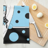 Retro-baanmodel, Art Deco-Mode Theedoek (Quarter Fold)