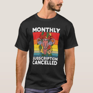 Retro baarmoeder ondersteuning hysterectomie herst t-shirt